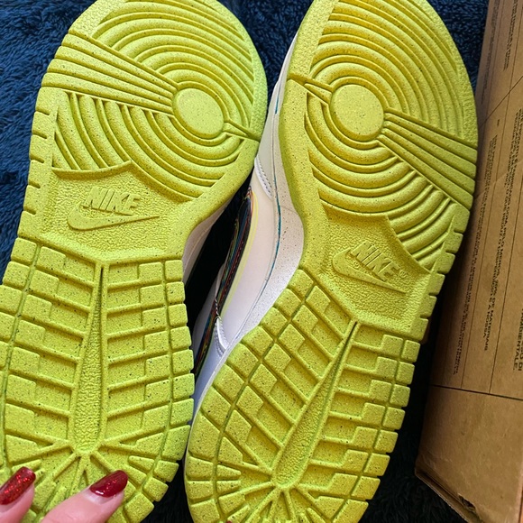 The Nike dunk low 3D swoosh Grey - Picture 3 of 6